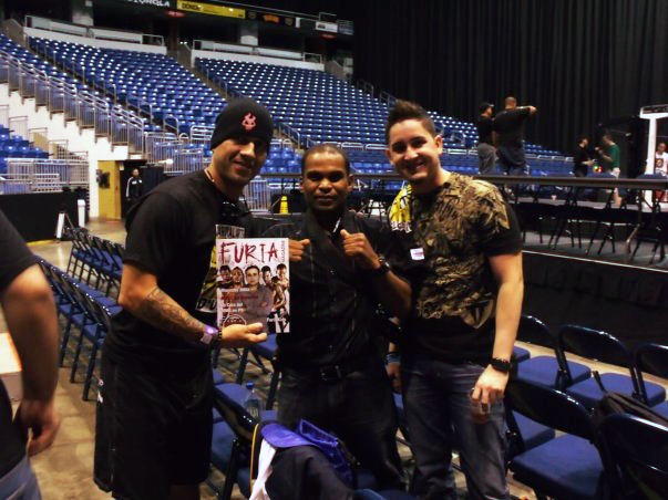 Inst. Cardona with Furia MMA Magazine